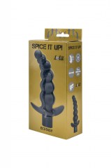 Анальная пробка с вибрацией Spice it up Ecstasy Dark Grey