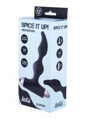 Анальная пробка с вибрацией Spice it up New Edition Elation Black