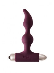 Анальная пробка с вибрацией Spice it up New Edition Elation Wine красная