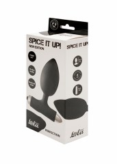 Анальная пробка с вибрацией Spice it up New Edition Perfection черная