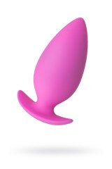 Анальная втулка Seven Creations, силикон, розовая, 10,5 см.