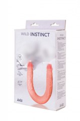 Двусторонний фаллоимитатор Wild Instinct