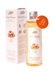 Эликсир для массажа "Triple Pleasure" Французская карамель 130 гр