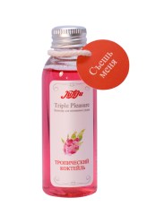 Эликсир для массажа "Triple Pleasure" Тропический коктейль 65 гр