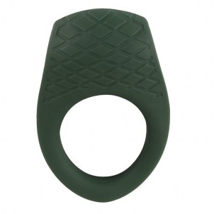 Эрекционное кольцо с вибрацией Emerald Love Luxurious