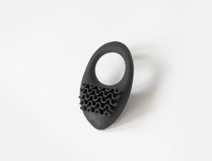 Эрекционное виброкольцо Pure Passion Stellar Black