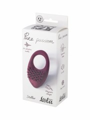 Эрекционное виброкольцо Pure Passion Stellar Wine Red