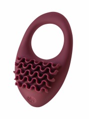 Эрекционное виброкольцо Pure Passion Stellar Wine Red