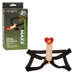 Фаллопротез Performance Maxx Life-Like Extension with Harness (17,75 х 5 см.)