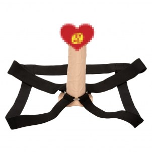 Фаллопротез Performance Maxx Life-Like Extension with Harness (17,75 х 5 см.)