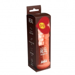 Фаллоудлинитель реалистичный Real Extra Size Bubbles