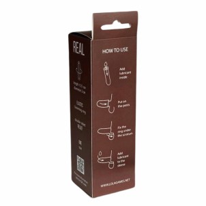 Фаллоудлинитель реалистичный Real Extra Size Rings