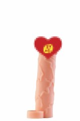 Фаллоудлинитель реалистичный с кольцом Cock Next