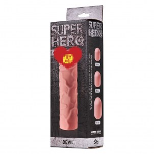 Фаллоудлинитель реалистичный SUPER HERO Devil