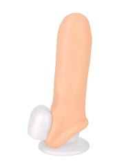 Фаллоудлинитель реалистичный Super Hero Striker Beige