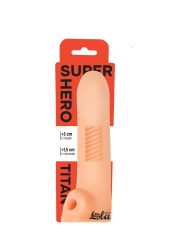 Фаллоудлинитель реалистичный SUPER HERO Titan Beige