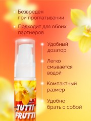 Гель TUTTI-FRUTTI ванильный пудинг серии OraLove, 30г