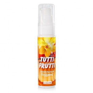 Гель TUTTI-FRUTTI ванильный пудинг серии OraLove, 30г