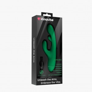 Инновационный вибратор кролик Amovibe Zenora