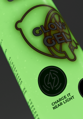 Интимный гель на водной основе SGAN GLOW GEL с эффектом свечения, 110 мл