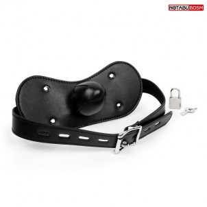 Кляп мягкий из искусственной кожи Notabu BDSM