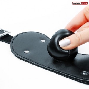 Кляп мягкий из искусственной кожи Notabu BDSM