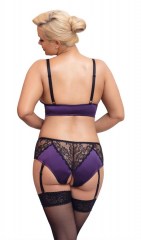 Комплект: бюстгалтер, трусики с подвязками для чулок Cottelli Collection BH Set