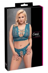 Комплект Cottelli Collection Bra Set teal