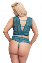 Комплект Cottelli Collection Bra Set teal