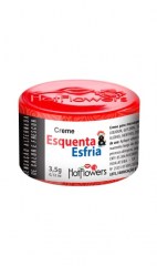 Крем HotFlowers Esquenta&Esfria с охлаждающе-разогревающим эффектом для наружного применения, 3,5гр