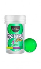 Лубрикант HotFlower HOT BALL PLUS на силиконовой осн. в виде 2 шариков спокалывающим эффектом, 12гр