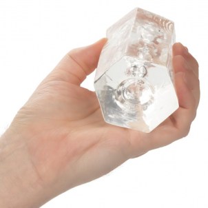 Мастурбатор OTHER CRYSTAL с внутренним рельефом в виде женского тела