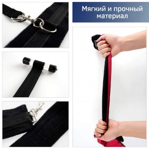 Набор БДСМ, 7 предметов, черный