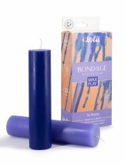 Набор из 2 свечей низкотемпературных для Wax Play Bondage To Flame