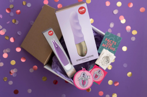 Набор пульсатор + вибратор Fun Factory CLIT KIT PETITE лиловый
