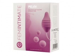 Набор: сменные вагинальные  шарики и яйцо-контейнер PELVIX CONCEPT