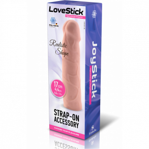 Насадка для страпона LoveStick, L- 17. d-4.4