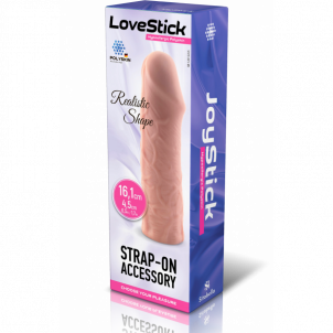 Насадка для страпона LoveStick, L-16.1. d-4.5