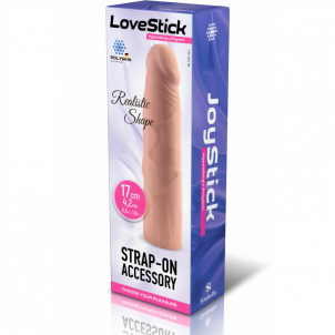 Насадка для страпона LoveStick, L-17.d-4.2