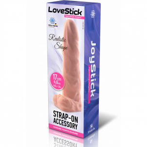 Насадка для страпона LoveStick, L-17. d-4.6