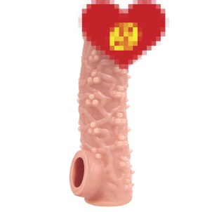 Насадка на пенис с шариками KOKOS Cock Sleeve