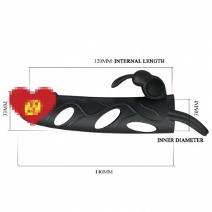 Насадка с закрытой головкой с вибрацией Baile 5.5"