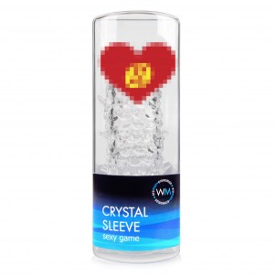Насадка силиконовая EROWOMAN-EROMAN Crystal Sleeve