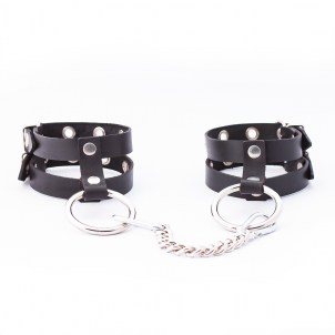 Однослойные оковы из двух ремешков Crazyhandmade