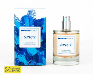 Парфюмерная вода с феромонами унисекс Natural Instinct "Spicy" 50мл.