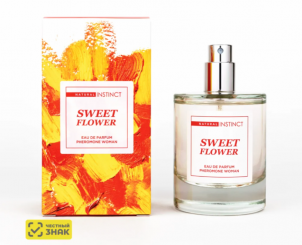 Парфюмерная вода с феромонами женская Natural Instinct «Sweet Flower» 50мл