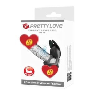 Перезаряжаемое виброкольцо Baile Pretty Love