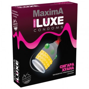 Презервативы Luxe Maxima №1 Сигара Хуана