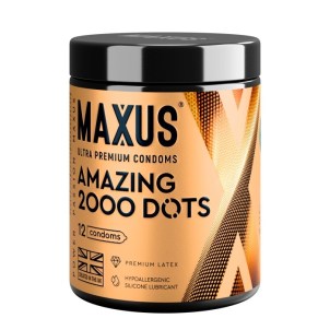 Презервативы MAXUS Amazing точечные 12шт