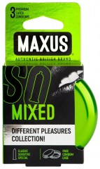 Презервативы MAXUS Mixed набор микс 3шт